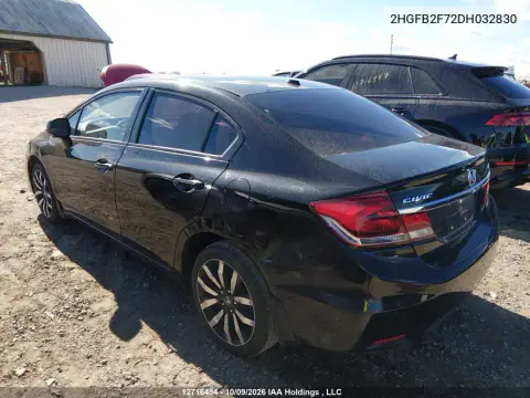 2013 Honda Civic Touring VIN 2HGFB2F72DH032830 фото 15