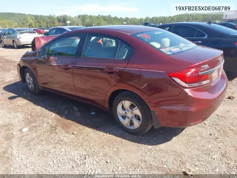 2013 Honda Civic Lx VIN 19XFB2E5XDE068789 фото 4