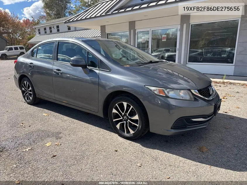 2013 Honda Civic Ex VIN 19XFB2F86DE275656 фото 1