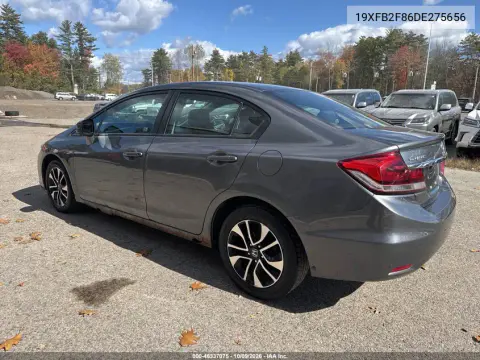 2013 Honda Civic Ex VIN 19XFB2F86DE275656 фото 3