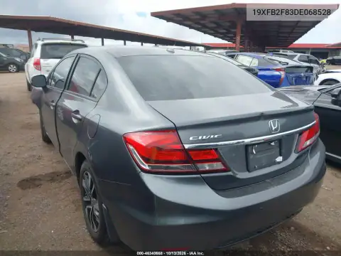 2013 Honda Civic Ex VIN 19XFB2F83DE068528 фото 4