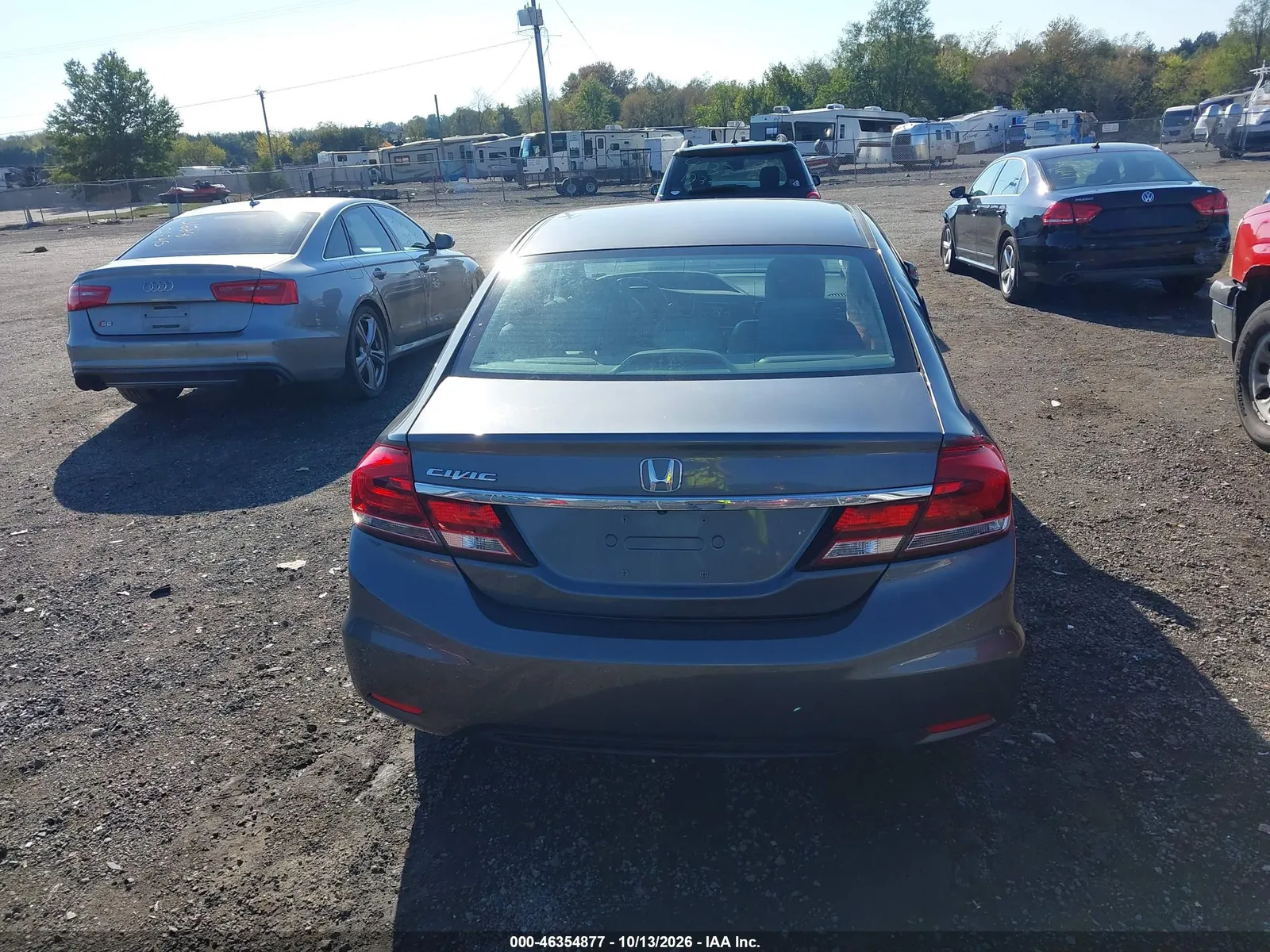 2013 Honda Civic Ex-L VIN 19XFB2F98DE285047 фото 17