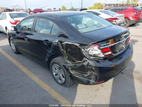 2HGFB2F44EH001814 — 2014 Honda Civic, фото 4 с аукциона IAAI 19.10.2026, Левый бок