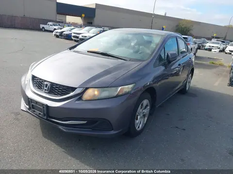 2014 Honda Civic VIN 2HGFB2F46EH007873 фото 2