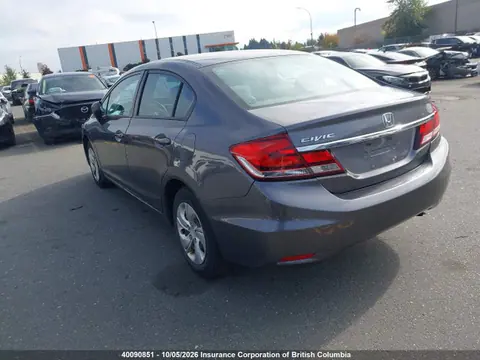 2014 Honda Civic VIN 2HGFB2F46EH007873 фото 3