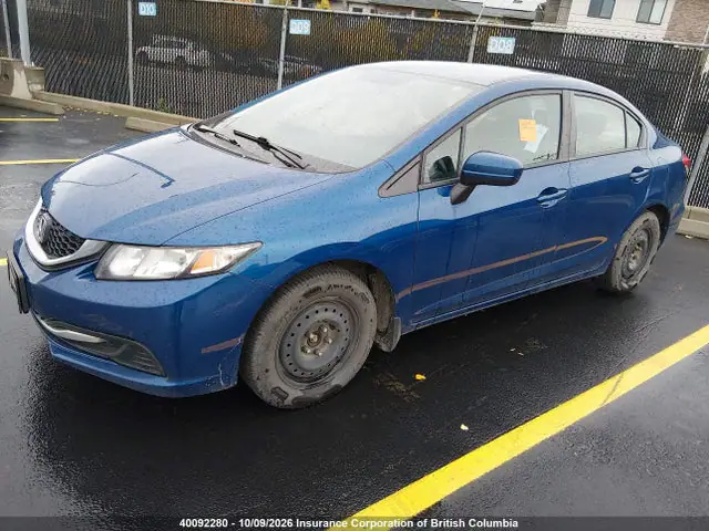 2HGFB2F44FH037522 — 2015 Honda Civic, фото 2 с аукциона IAAI 14.10.2026, Задняя часть справа