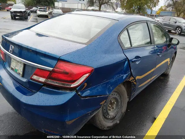 2HGFB2F44FH037522 — 2015 Honda Civic, фото 4 с аукциона IAAI 14.10.2026, Задняя часть справа