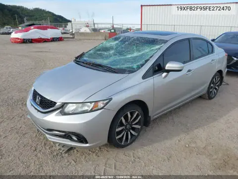 2015 Honda Civic Ex-L VIN 19XFB2F95FE272470 фото 3