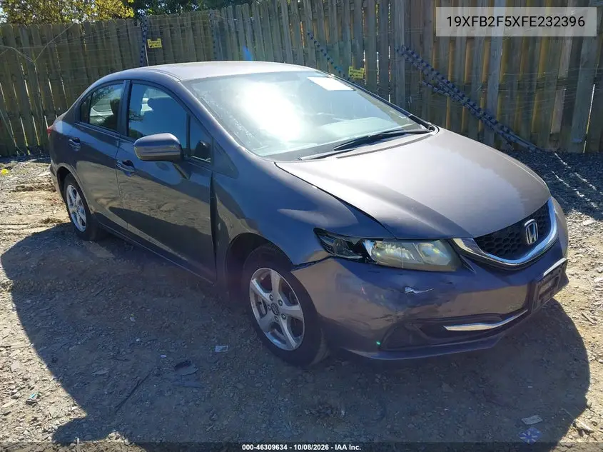 2015 Honda Civic Lx VIN 19XFB2F5XFE232396 фото 2
