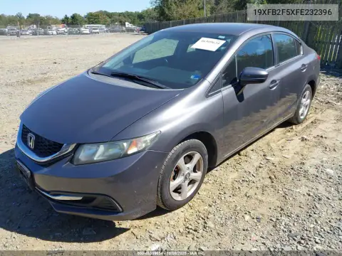 2015 Honda Civic Lx VIN 19XFB2F5XFE232396 фото 3