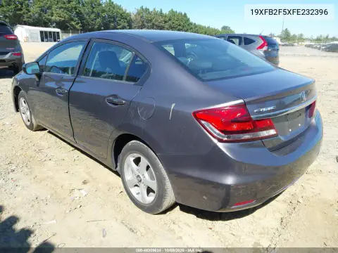 2015 Honda Civic Lx VIN 19XFB2F5XFE232396 фото 4