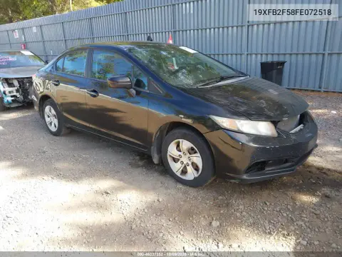 19XFB2F58FE072518 — 2015 Honda Civic, Естественный износ, фото до ремонта
