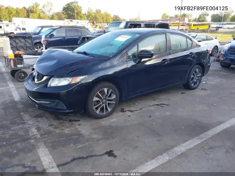 2015 Honda Civic Ex VIN 19XFB2F89FE004125 фото 3
