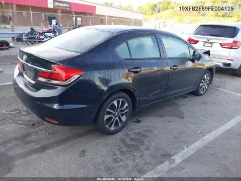 2015 Honda Civic Ex VIN 19XFB2F89FE004125 фото 5