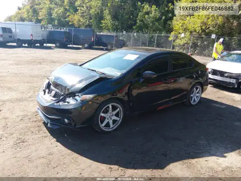 19XFB2F86FE046882 — 2015 Honda Civic, фото 3 с аукциона IAAI, Передняя часть