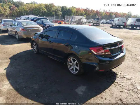 19XFB2F86FE046882 — 2015 Honda Civic, фото 4 с аукциона IAAI, Передняя часть
