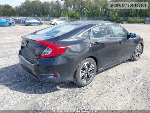 2016 Honda Civic Ex-T VIN 2HGFC1F43GH103101 фото 5