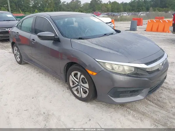 19XFC2F5XGE006485 — 2016 Honda Civic, REPOSSESSION, фото до ремонта