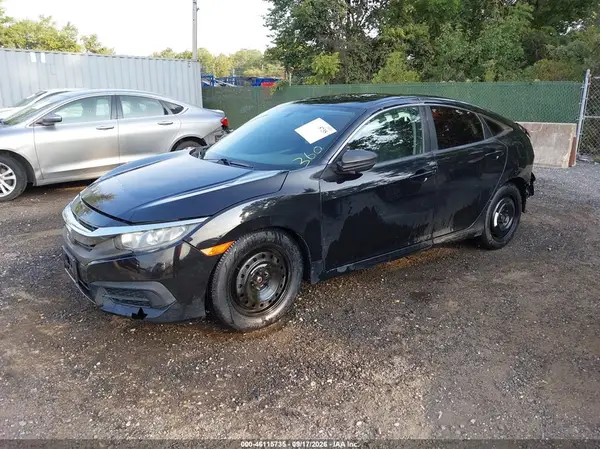 2HGFC2F57GH535592 — 2016 Honda Civic, фото 2 с аукциона IAAI 14.10.2026, Задняя часть