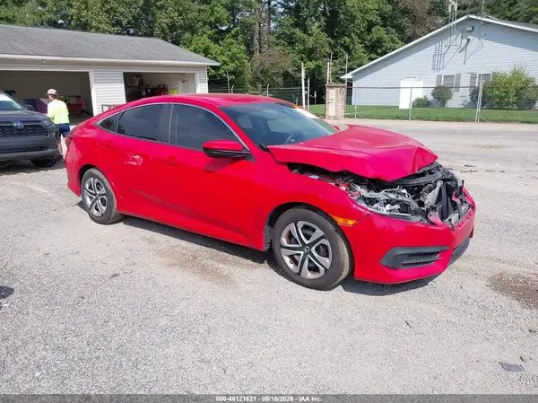 2HGFC2F52GH526850 — 2016 Honda Civic, Передняя часть (Front End), фото до ремонта