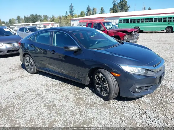 19XFC1F75GE218724 — 2016 Honda Civic, Левый бок (Left Side), фото до ремонта