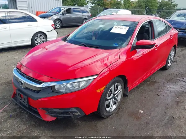 2HGFC2F54GH570512 — 2016 Honda Civic, фото 2 с аукциона IAAI, Передняя часть