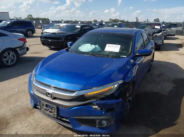2HGFC1F95GH643206 — 2016 Honda Civic, фото 2 с аукциона IAAI 13.10.2026, Передняя часть слева