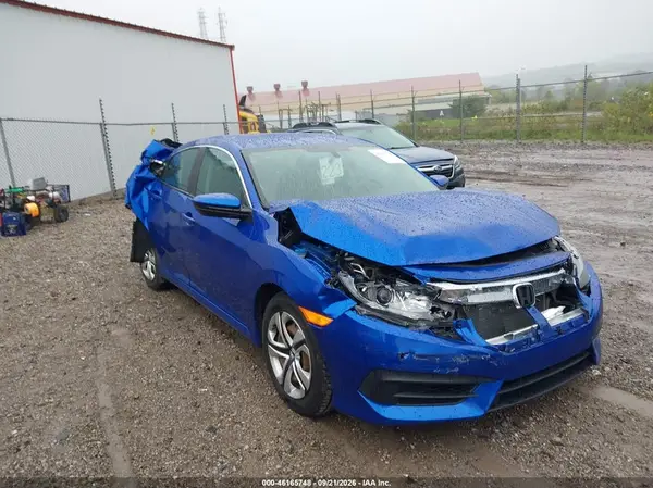 19XFC2F55GE210210 — 2016 Honda Civic, Передняя часть (Front & Rear), фото до ремонта