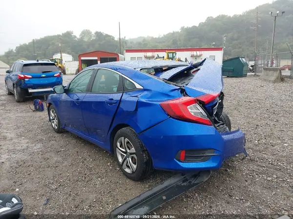 19XFC2F55GE210210 — 2016 Honda Civic, фото 3 с аукциона IAAI 06.10.2026, Передняя часть
