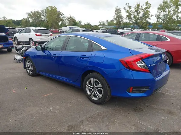 19XFC2F58GE028713 — 2016 Honda Civic, Правый бок (Right Side), фото до ремонта