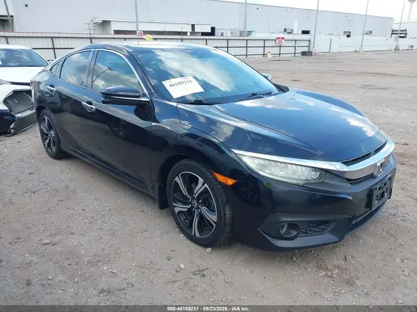 19XFC1F92GE023715 — 2016 Honda Civic, Задняя часть (Rear), фото до ремонта