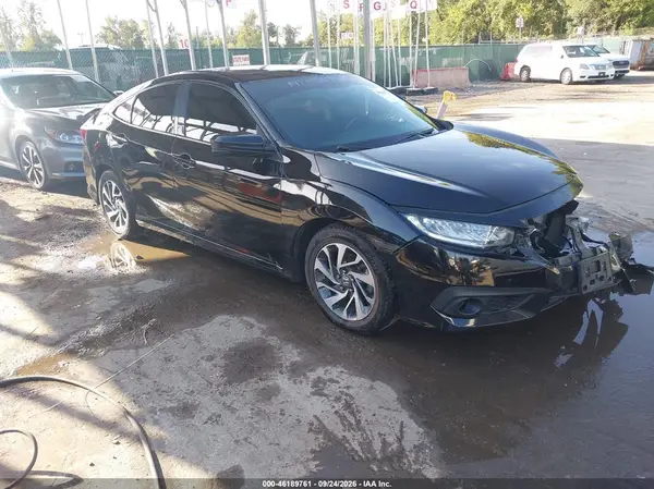 19XFC2F89GE214903 — 2016 Honda Civic, Передняя часть (Front End), фото до ремонта