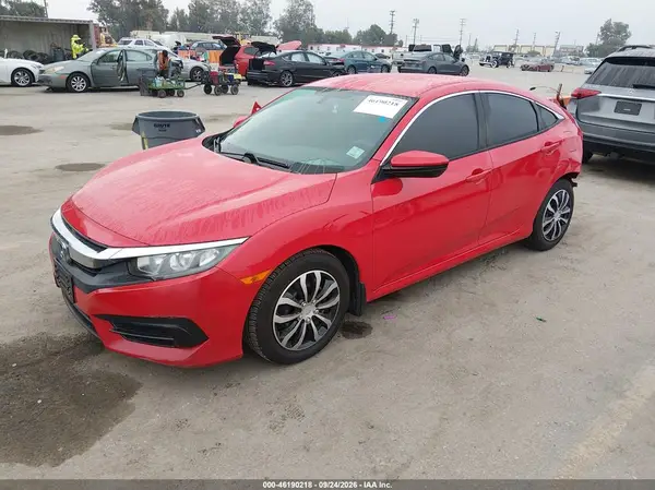2HGFC2F53GH539414 — 2016 Honda Civic, фото 2 с аукциона IAAI, Задняя часть