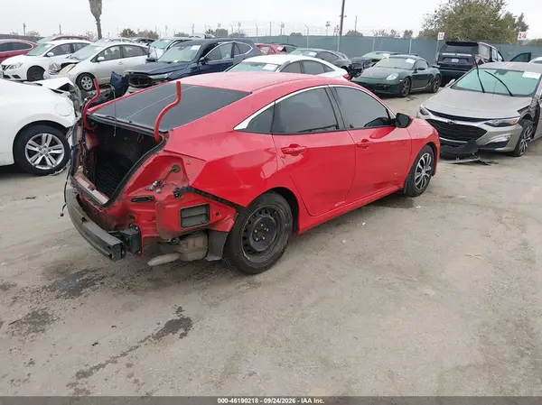 2HGFC2F53GH539414 — 2016 Honda Civic, фото 4 с аукциона IAAI, Задняя часть