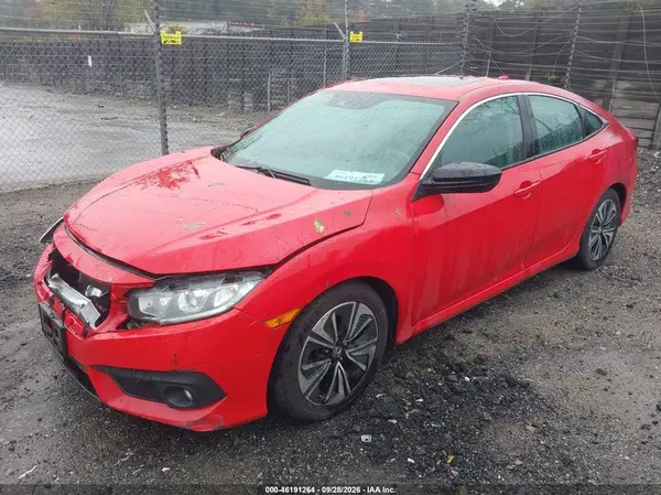 2HGFC1F88GH648438 — 2016 Honda Civic, фото 2 с аукциона IAAI, Передняя часть
