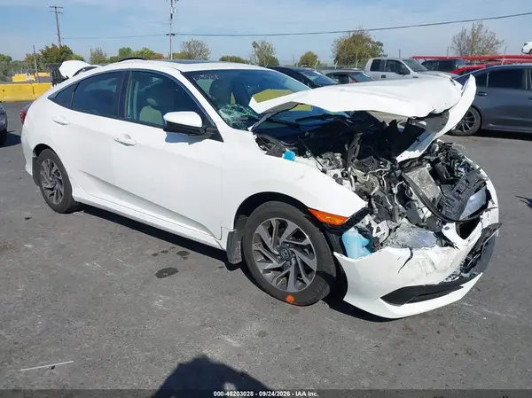 19XFC2F79GE026941 — 2016 Honda Civic, Передняя часть (Front End), фото до ремонта