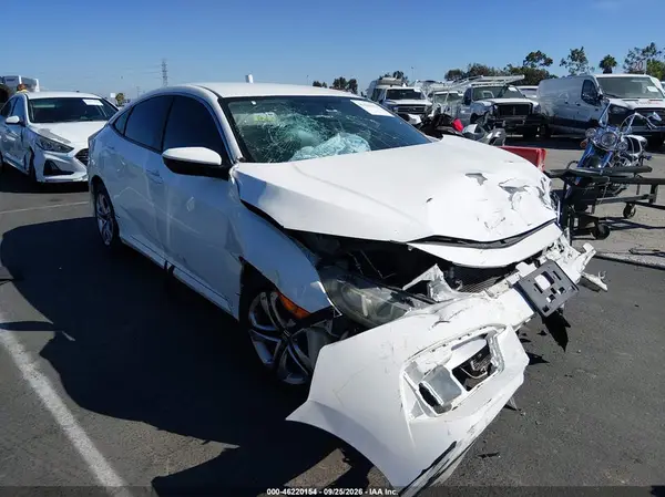 2HGFC2F56GH541710 — 2016 Honda Civic, Передняя часть (Front End), фото до ремонта