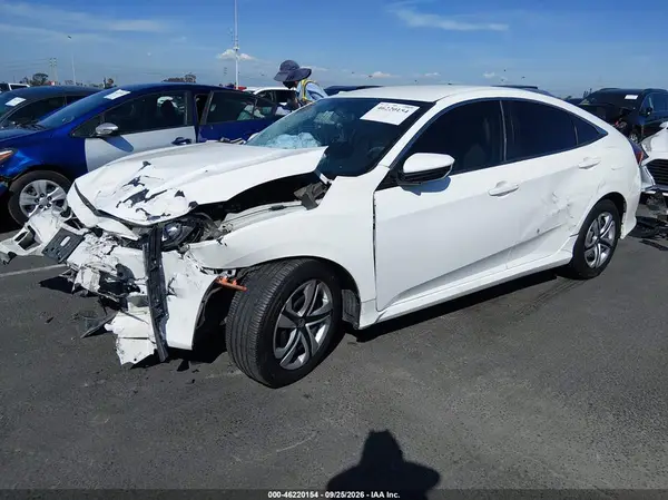 2HGFC2F56GH541710 — 2016 Honda Civic, фото 2 с аукциона IAAI, Передняя часть