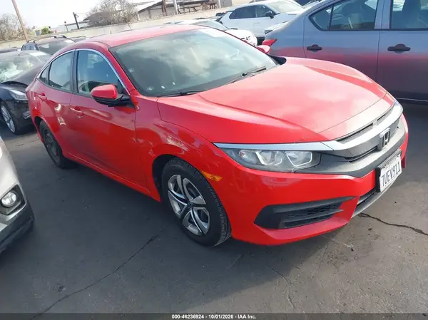 2HGFC2F58GH550408 — 2016 Honda Civic, Задняя часть слева (Left Rear), фото до ремонта