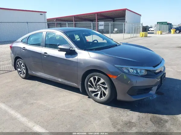 19XFC2F70GE250003 — 2016 Honda Civic, Передняя часть (Front End), фото до ремонта