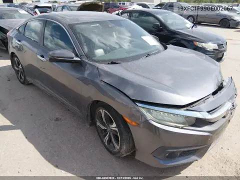 19XFC1F99GE002067 — 2016 Honda Civic, Передний левый, фото до ремонта
