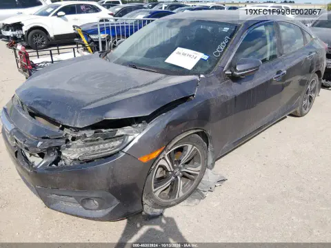 2016 Honda Civic Touring VIN 19XFC1F99GE002067 фото 2