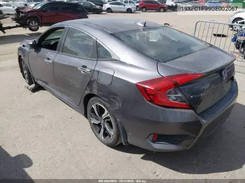 2016 Honda Civic Touring VIN 19XFC1F99GE002067 фото 3