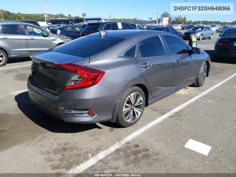 2016 Honda Civic Ex-T VIN 2HGFC1F32GH648066 фото 5