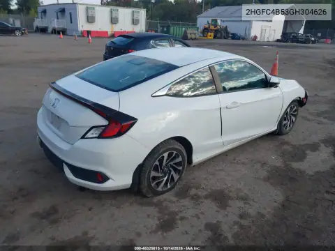 2HGFC4B53GH304626 — 2016 Honda Civic, фото 5 с аукциона IAAI, Передняя часть