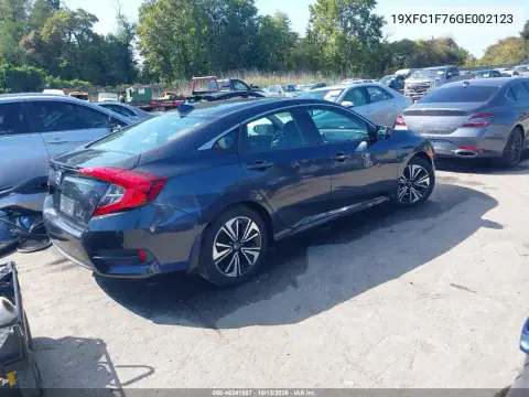 19XFC1F76GE002123 — 2016 Honda Civic, фото 5 с аукциона IAAI, Не указано
