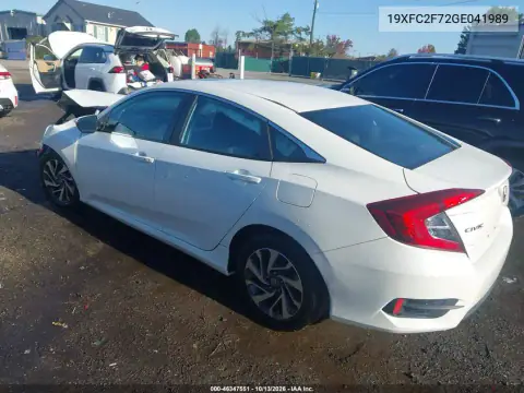 19XFC2F72GE041989 — 2016 Honda Civic, фото 3 с аукциона IAAI, Передняя часть