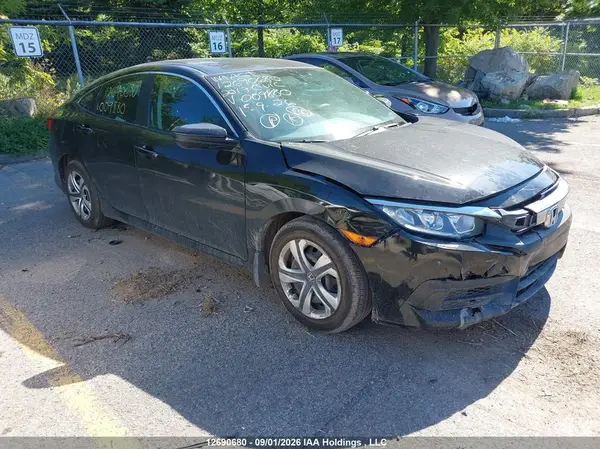 2HGFC2E58HH009880 — 2017 Honda Civic, Передняя часть (Front), фото до ремонта