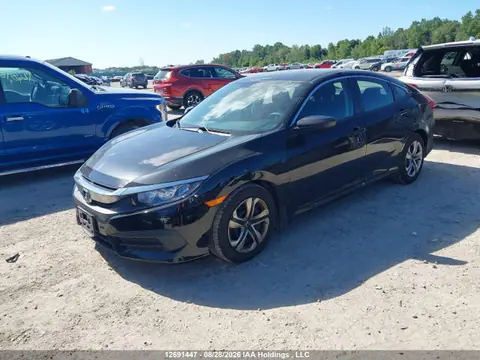 2017 Honda Civic VIN 2HGFC2F56HH017801 фото 2