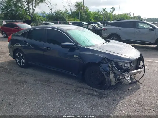 19XFC2F59HE035932 — 2017 Honda Civic, Передняя часть (Front End), фото до ремонта